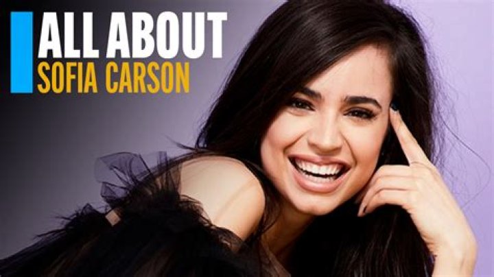 Is Sofia Carson rich? – Celebrity