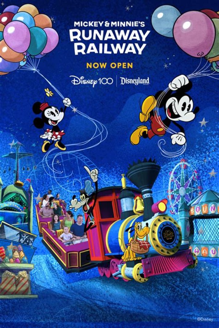 Is there a drop in Mickey and Minnie’s runaway railway? – Celebrity