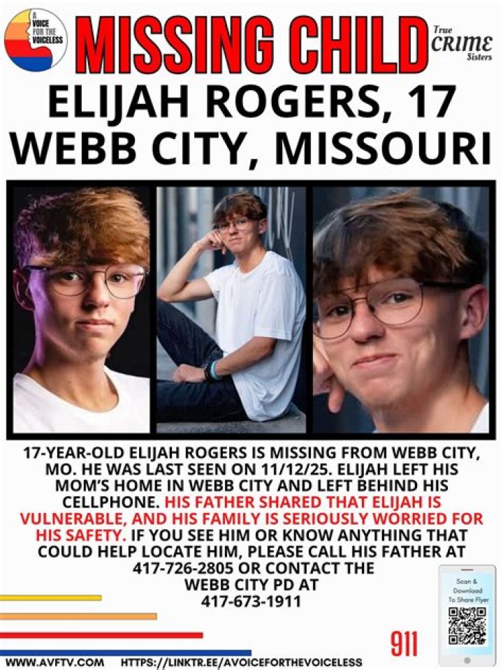 Missing Elijah Campbell was last seen around Williamson Road/Orange Ave.