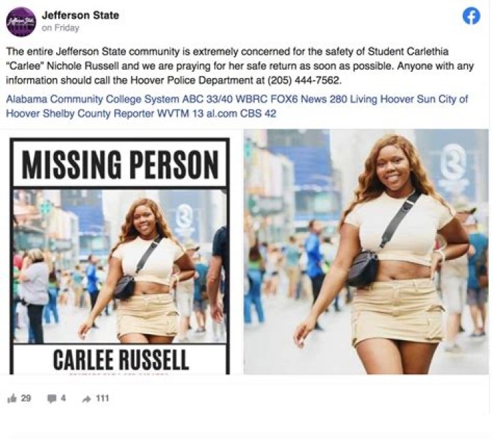 Nursing Student Carlee Russell Nursing Student Carlee Russell